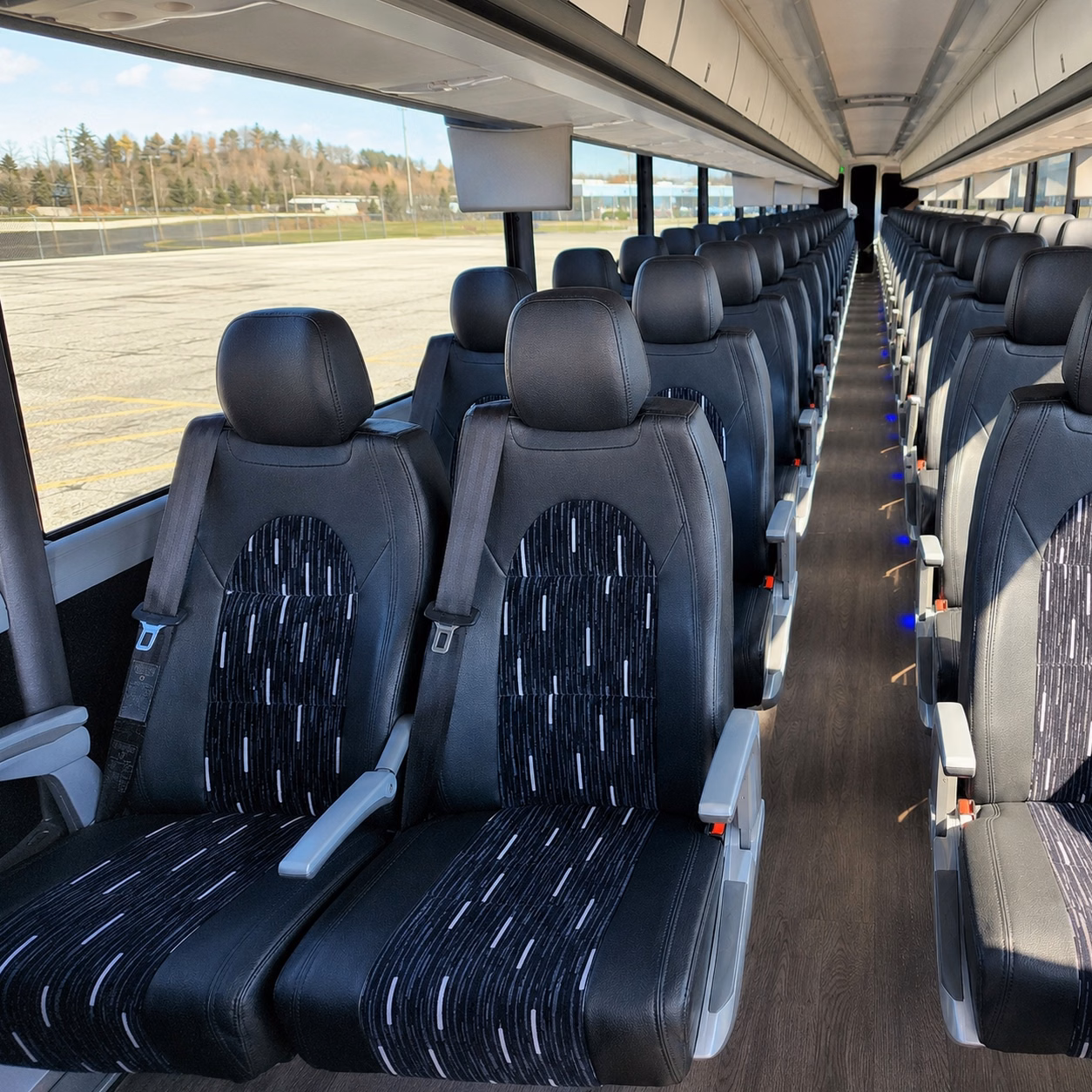 how the time of year and peak seasons affect charter bus rates in syracuse new york