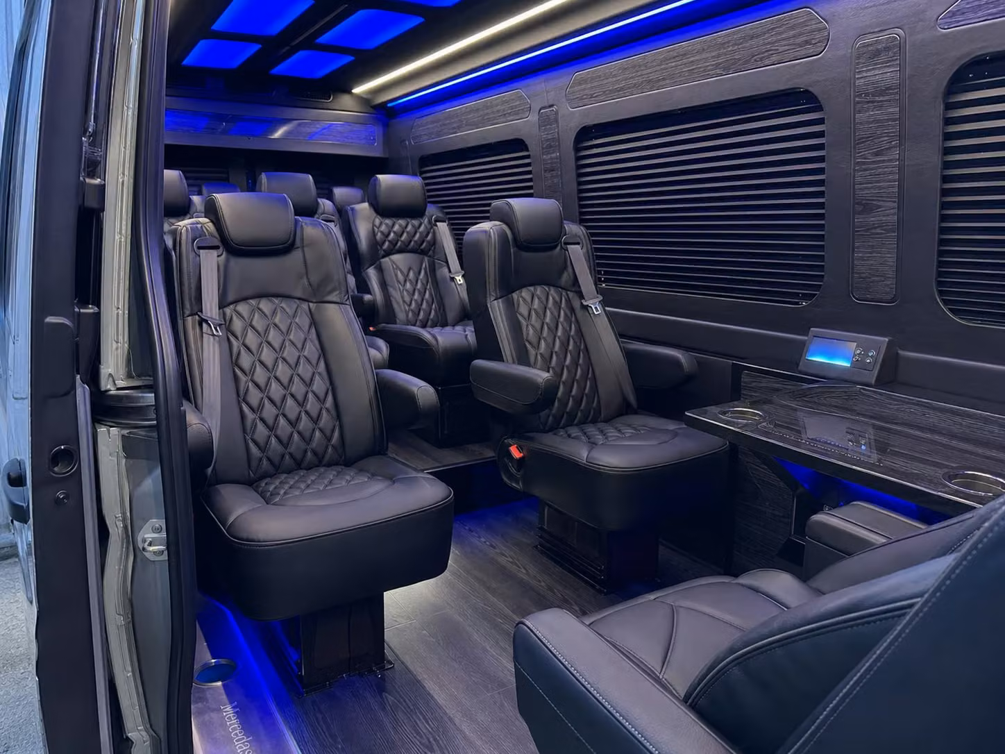 sprinter van transportation for groups and events across syracuse