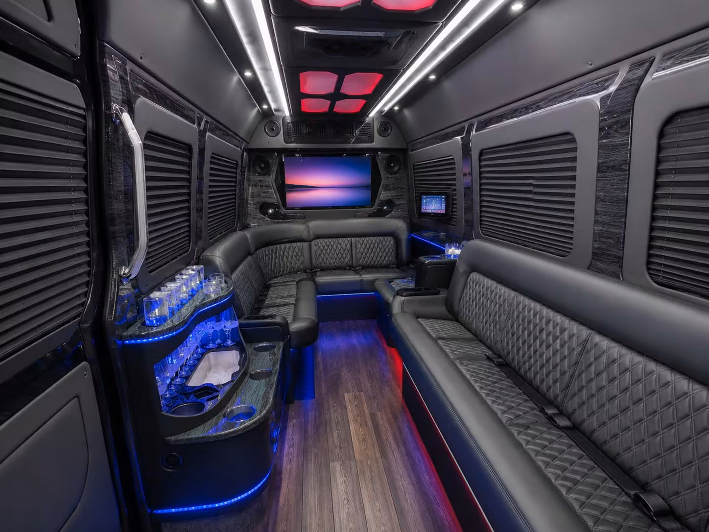syracuse sprinter van rental with driver